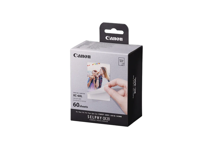 Canon XC-60L Print Kit 60 Sheets 54x85mm
