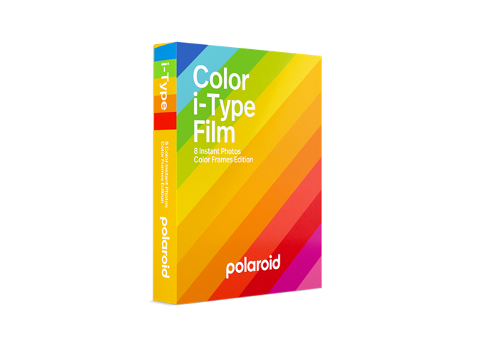 Polaroid Color Film i-Type - Color Frames Edition, 8 Photos