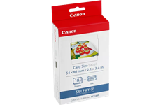 Canon KC-18IF 18x Sticker 54mm*86mm