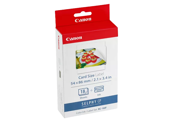 Canon KC-18IF 18x Sticker 54mm*86mm