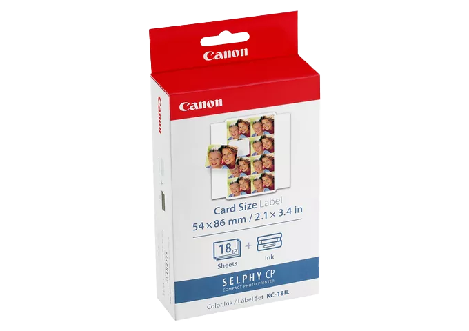 Canon KC-18IL Sticker 22x17.3mm 18sheet