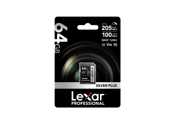 Lexar SILVER Plus UHS-I SDCX 64GB