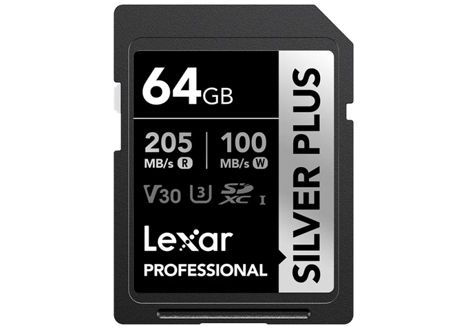 Lexar SILVER Plus UHS-I SDCX 64GB