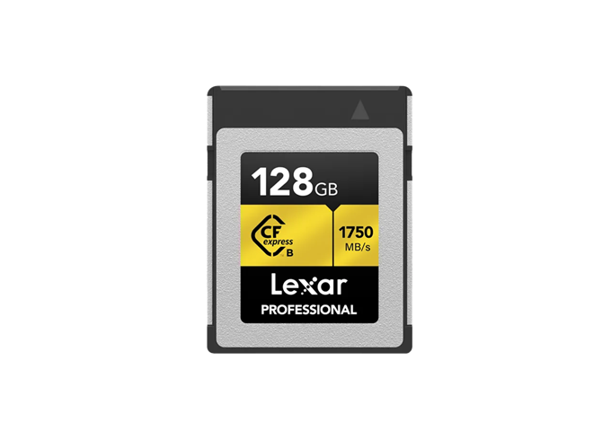 Lexar 1750MB/s CFexpress B 128GB gold