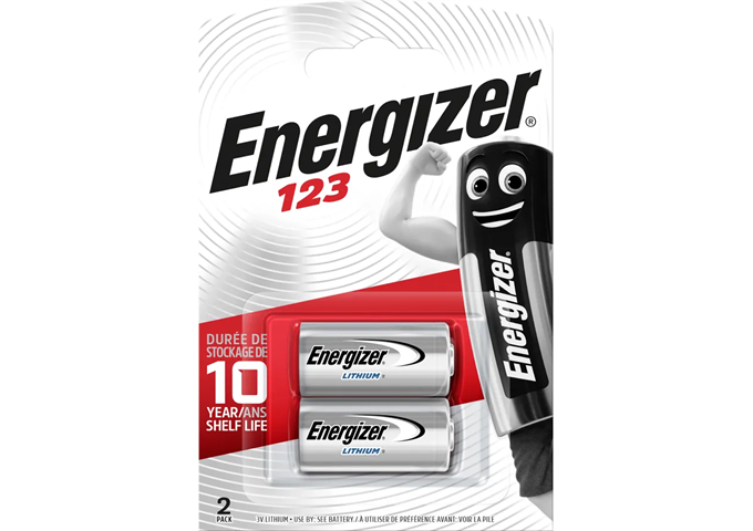 Energizer 123 Lithium (2-Pack) 3.0 V