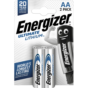 Energizer AA/L91 Ultimate Lithium 2-Pack