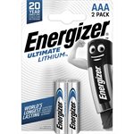 Energizer AAA/L92 Ultimate Lithium 2-P. Energizer AAA/L92 Ultimate Lithium 2-P.