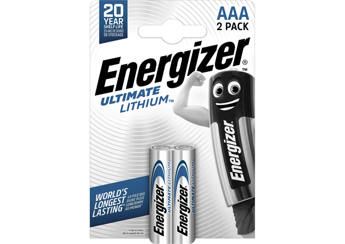 Energizer AAA/L92 Ultimate Lithium 2-P.