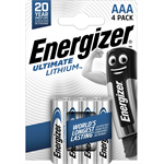 Energizer AAA/L92 Ultimate Lithium 4-Pack 639171