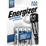 Energizer AAA/L92 Ultimate Lithium 4-Pack 639171