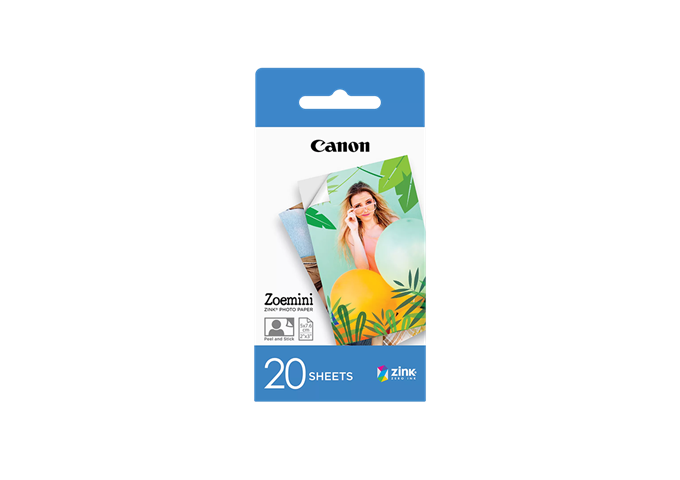 Canon Zink Papier ZP-2030 20 Blatt