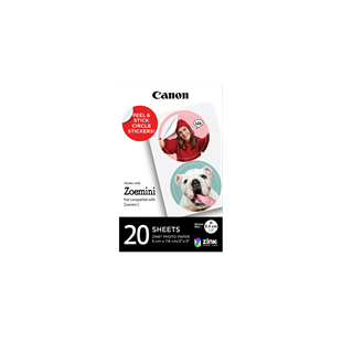 Canon ZP-2030-2C-20 Circle Sticker 20 Blatt