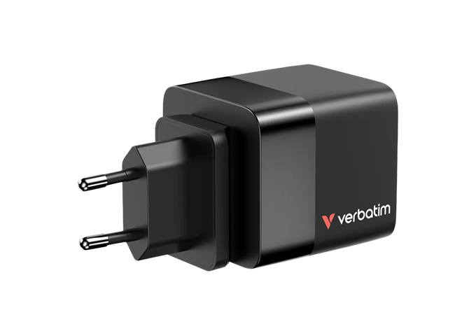 Verbatim 65W GaN 2 Port Charger