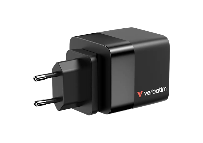 Verbatim 65W GaN 2 Port Charger