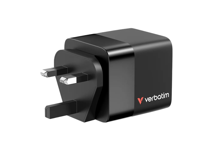 Verbatim 65W GaN 2 Port Charger