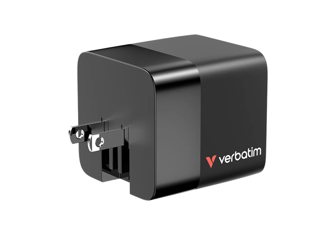Verbatim 65W GaN 2 Port Charger