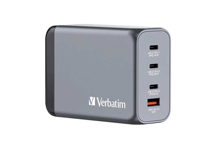 Verbatim 240W GaN 4 Port Charger
