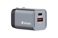 Verbatim 35W GaN 2 Port Charger (schwarz)