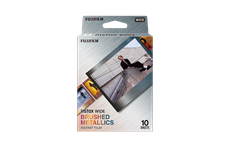 Fujifilm Instax Wide 10 Blatt Brushed Metallics (brushed metallics)