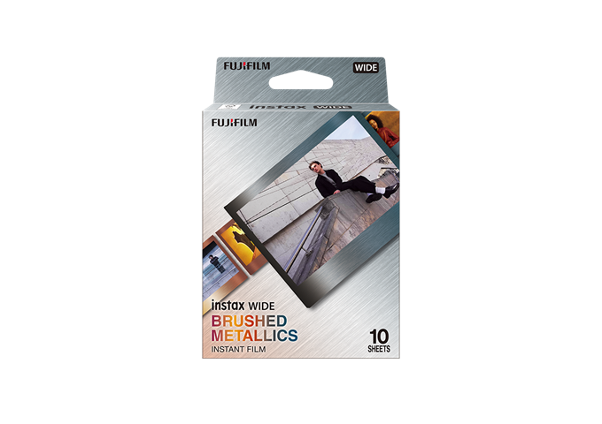 FUJIFILM Instax Wide 10 Blatt Brushed Metallics