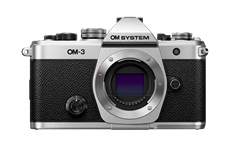 OM System OM-3 Body (silber)