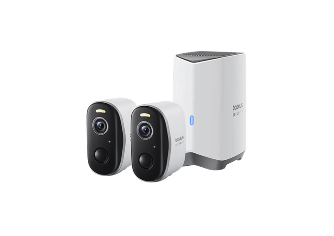 Baseus N1+ Outdoor Camer 2K 2Cam Kit