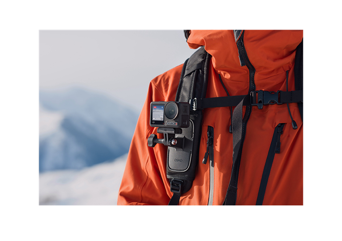 DJI Osmo Action Backpack Strap Mount