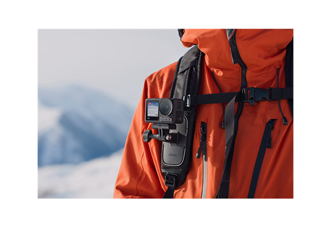 DJI Osmo Action Backpack Strap Mount