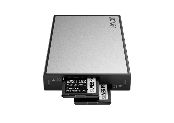 Lexar PRO Workflow SD Dual-Slot Reader