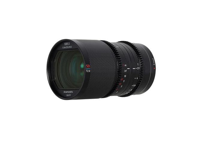 Sirui Saturn 50mm T2.9 1.6x Neutral Flare Sony E