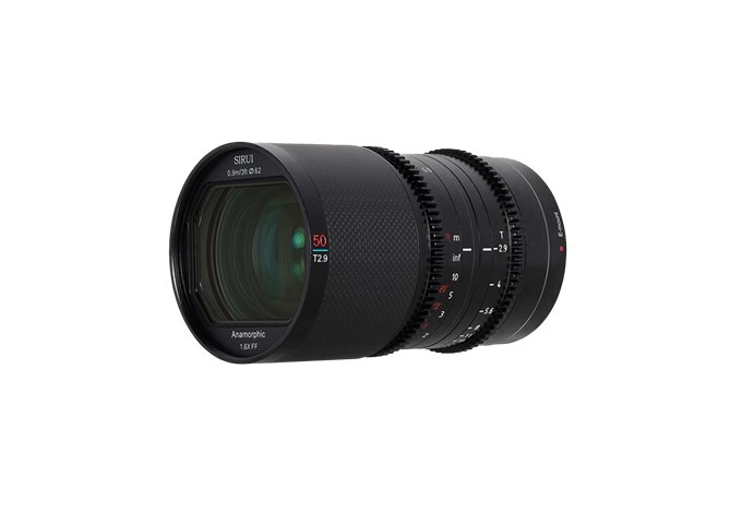 Sirui Saturn 50mm T2.9 1.6x Neutral Flare Sony E