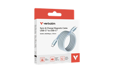 Verbatim 100W Magnetic Cable USB-C Blue (blau)