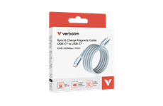 Verbatim 100W Magnetic Cable USB-C Blue (blau)