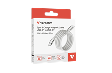 Verbatim 100W Magnetic Cable USB-C Grey (grau)