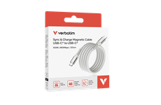 Verbatim 100W Magnetic Cable USB-C Grey (grau)