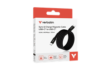 Verbatim 100W Magnetic Cable USB-C Black (schwarz)