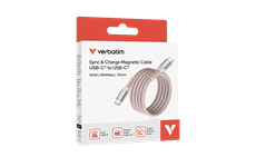 Verbatim 100W Magnetic Cable USB-C Pink (pink)