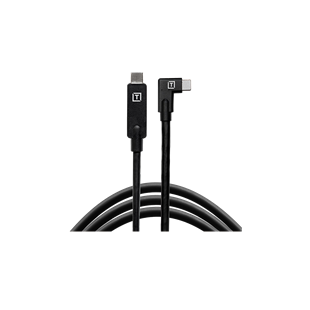 Tethertools TetherPro USB-C auf USB-C 4.6m Right Angle black Tethertools TetherPro USB-C auf USB-C 4.6m Right Angle black