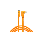 Tethertools TetherPro USB-C auf USB-C 4.6m Right Angle Orange