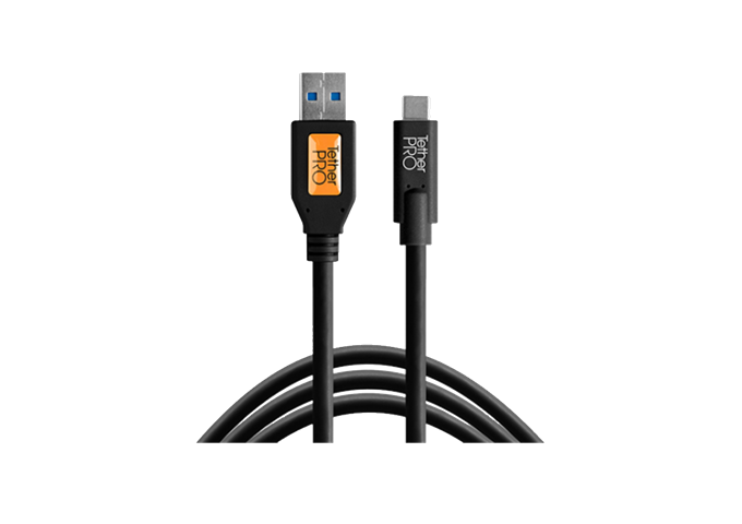 Tethertools TetherPro USB 3.0 / USB-C 4.6m black
