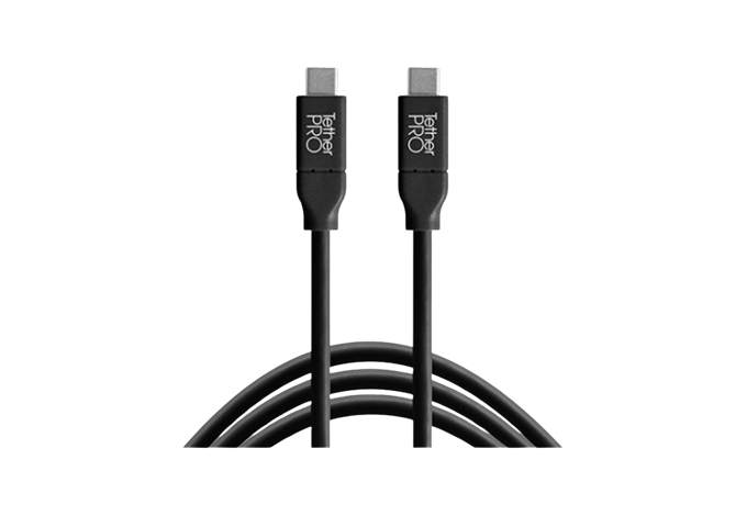 Tethertools TetherPro USB-C / USB-C 4.6m Schwarz