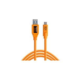 Tethertools TetherPro USB 3.0 / USB-C 4.6m Orange Tethertools TetherPro USB 3.0 / USB-C 4.6m Orange