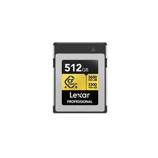 Lexar 3600MB/s CFexpress 4.0 B 512GB gold