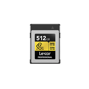 Lexar 3600MB/s CFexpress 4.0 B 512GB gold Lexar 3600MB/s CFexpress 4.0 B 512GB gold