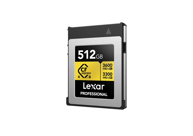 Lexar 3600MB/s CFexpress 4.0 B 512GB gold