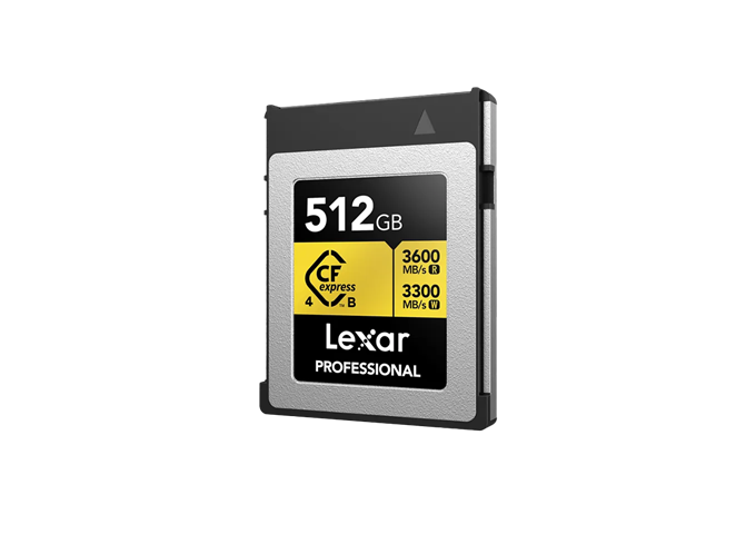 Lexar 3600MB/s CFexpress 4.0 B 512GB gold