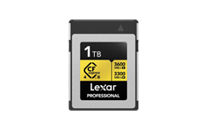 Lexar 3600MB/s CFexpress 4.0 B 1TB gold
