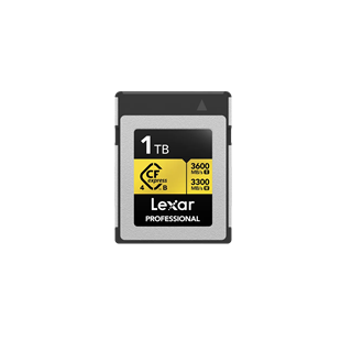 Lexar 3600MB/s CFexpress 4.0 B 1TB gold Lexar 3600MB/s CFexpress 4.0 B 1TB gold