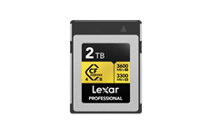 Lexar 3600MB/s CFexpress 4.0 B 2TB gold