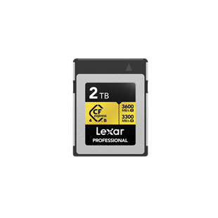 Lexar 3600MB/s CFexpress 4.0 B 2TB gold Lexar 3600MB/s CFexpress 4.0 B 2TB gold